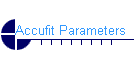 Accufit Parameters